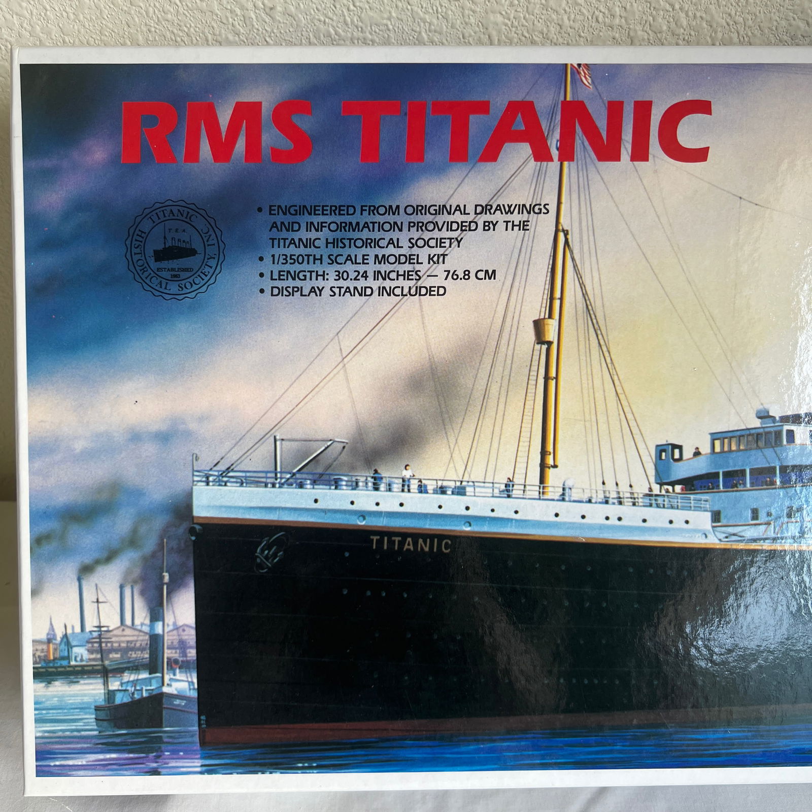 Academy Minicraft Model Kit RMS Titanic 1/350 Scale Model Kit Sealed Parts: Academy Minicraft Model Kit RMS Titanic 1/350 Scale Model Kit Sealed Parts ESTATE