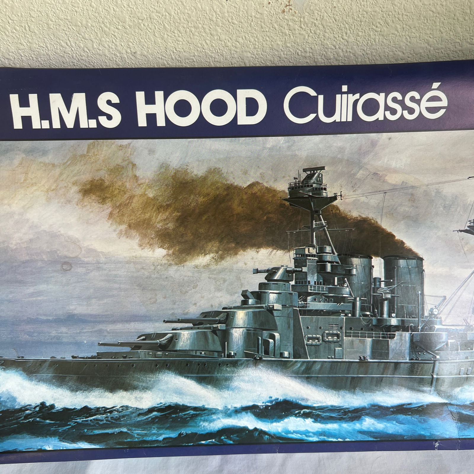 Heller HMS Hood Cuirasse 1/400 Model Kit Sealed Parts (1 of 9)
