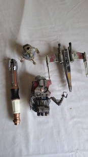 Mixed action.Figure lot sonic screwdriver x wing quake two strogg: Mixed action.Figure lot sonic screwdriver x wing quake two strogg ESTATE