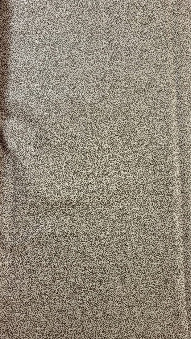 Vintage Cotton Fabric Bolt Pink - Brown W/ Mini Vines 5 Yards (1 of 4)