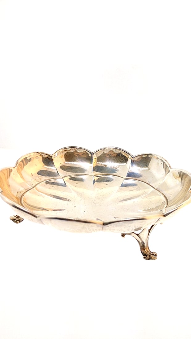 Wallace Sterling Silver Bon Bon Dish 121.7g (1 of 6)