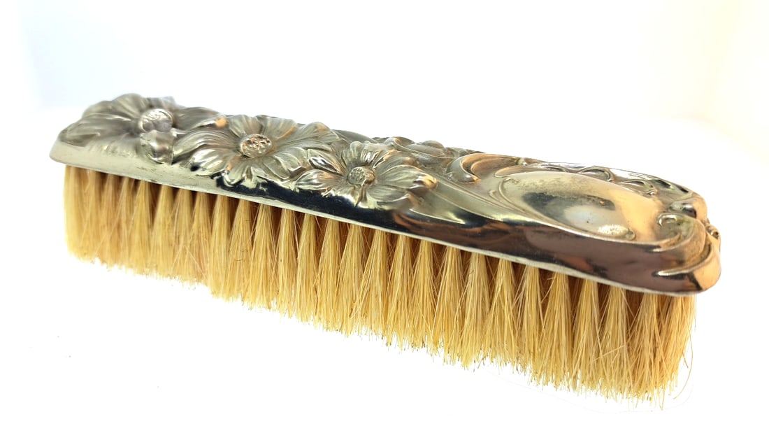 Art Nouveau Dressing Table Brush Sterling Handle (1 of 6)