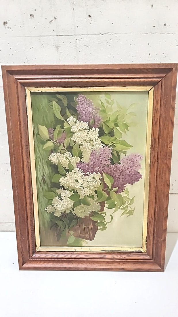Original oil on canvas floral still life amateur: This is an estate auction in Seattle WA featuring artwork, furniture, and general estate items.This auction offers local pick up in the Seattle area on 9/13 between 10am-3pm. If you intend to pick up,
