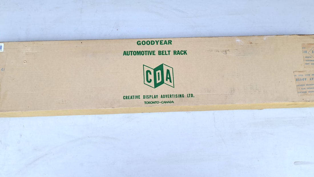 Goodyear Automotive Belt Rack CDA Display Vintage New Unopened (1 of 6)