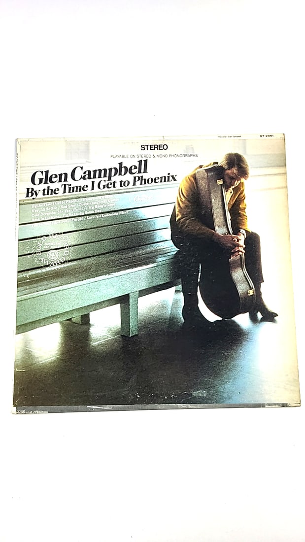 Glen Campbell "By the Time I Get to Phoenix" Vinyl LP Record Stereo Capitol ST 2851 Vintage Origi... (1 of 10)