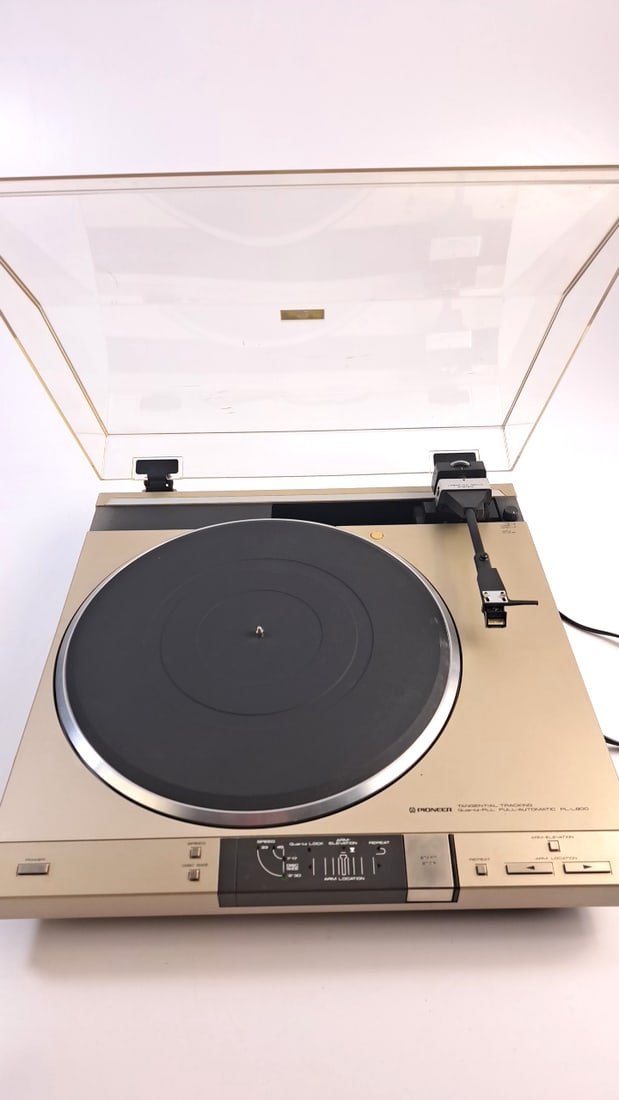 Pioneer PL-L800 Linear Tracking Turntable Beige Vintage Tested Working (1 of 8)