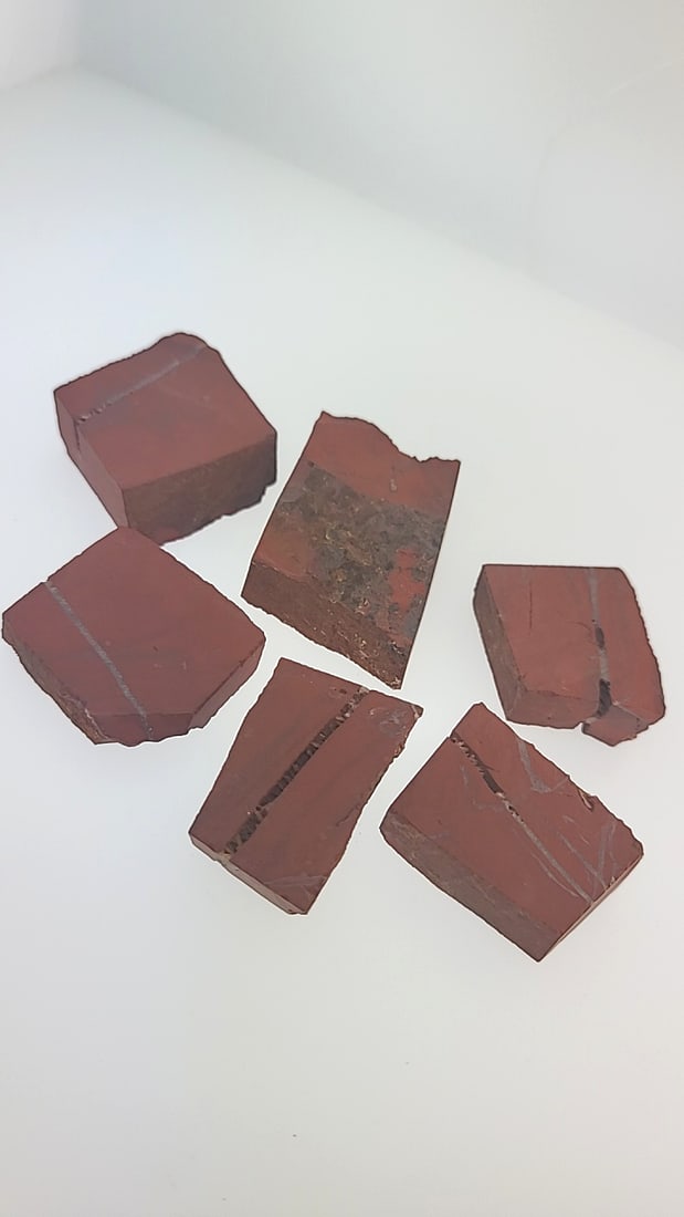 Rough Red Jasper Chunks 6oz (1 of 5)