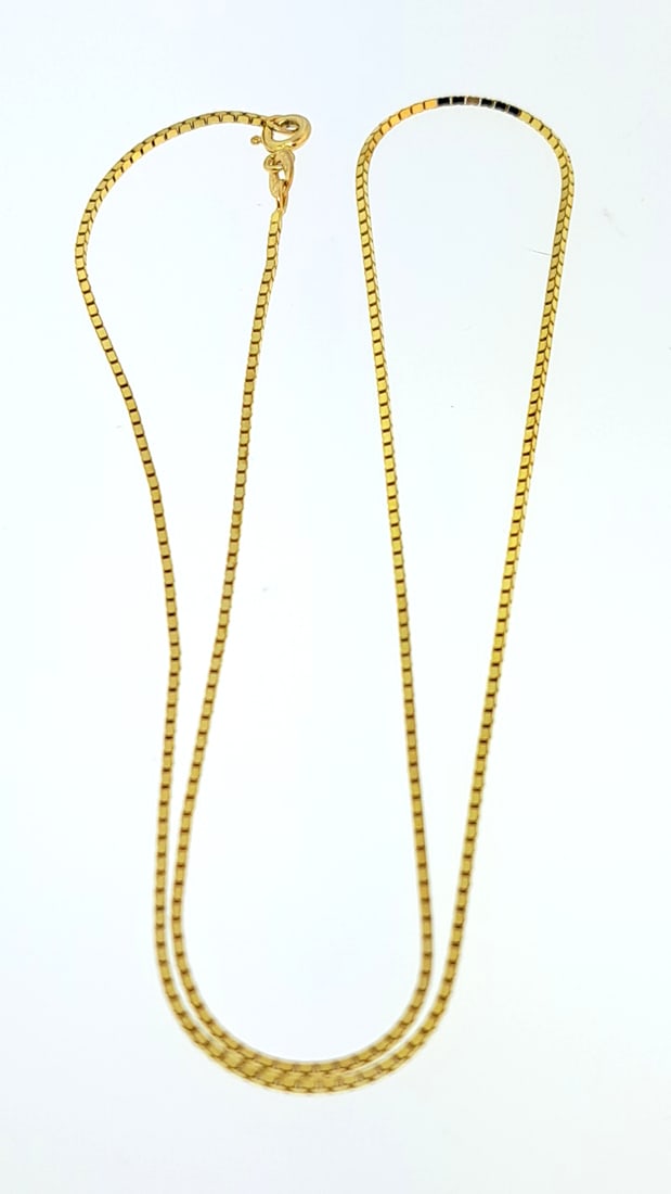 14k Gold Chain Milros Italy 18in 3.7g (1 of 4)