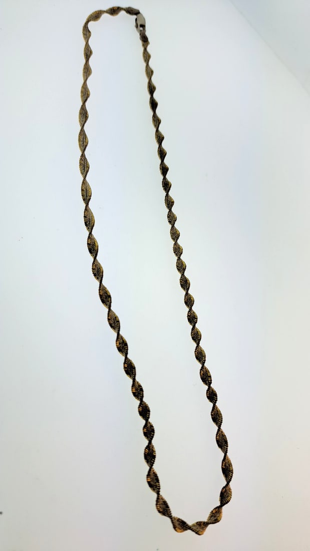 Sterling Silver Twisted Rope Chain 8.7g (1 of 7)