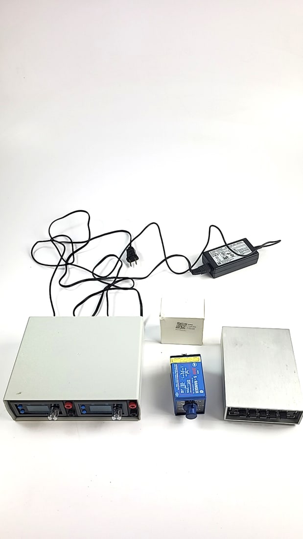Electronic Equipment Lot Elenco etc Power Supplies Sensors Gray Pre-owned Test Parts Repair (1 of 10)