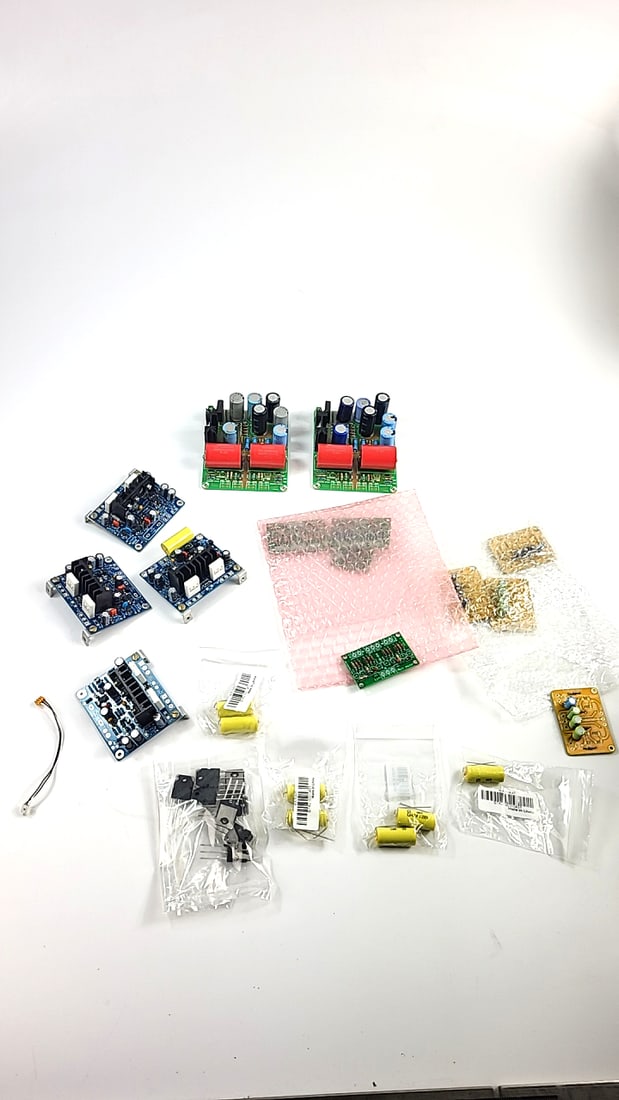 Vintage Electronics Components Lot - Circuit Boards, Capacitors, Resistors, Modules - Mixed Bundl... (1 of 8)