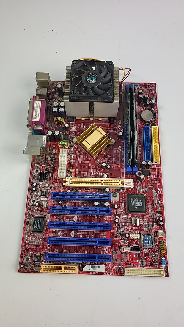 MSI M7NCD Motherboard w/ 2GB Total DDR3 RAM, Nvidia nForce 2 MCP: Nice selection of vintage electronics including military radios and components, amateur radio equipment, vintage computing, and more. Most equipment is UNTESTED. Where we’ve don’t testing 