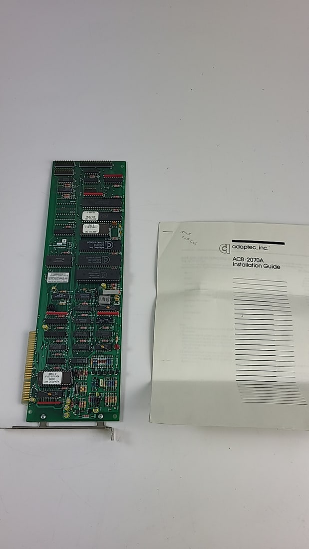 Adaptec ACB-2070A Controller Card with Installation Guide (1 of 9)