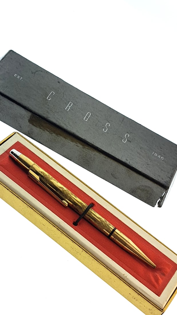 Rare Cross Mini Pencil in Box 1/20 Gold (1 of 4)