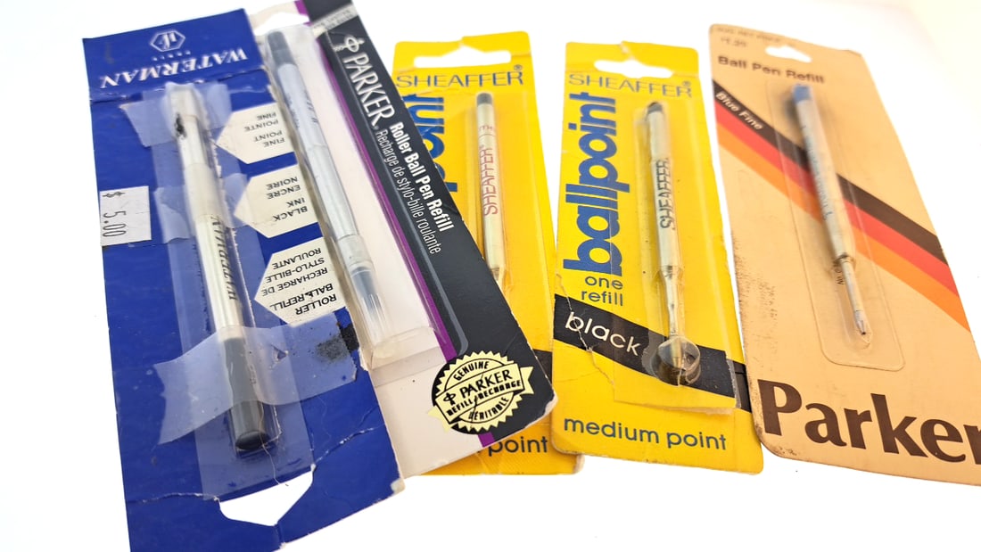 Sheaffer Parker Waterman Pen Refills (1 of 4)