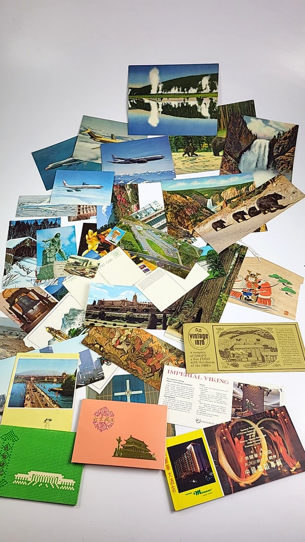 Vintage Travel Souvenir Postcard Lot with 3 packs of Chinese Collection Postcard: Scenic Views, A... (1 of 8)