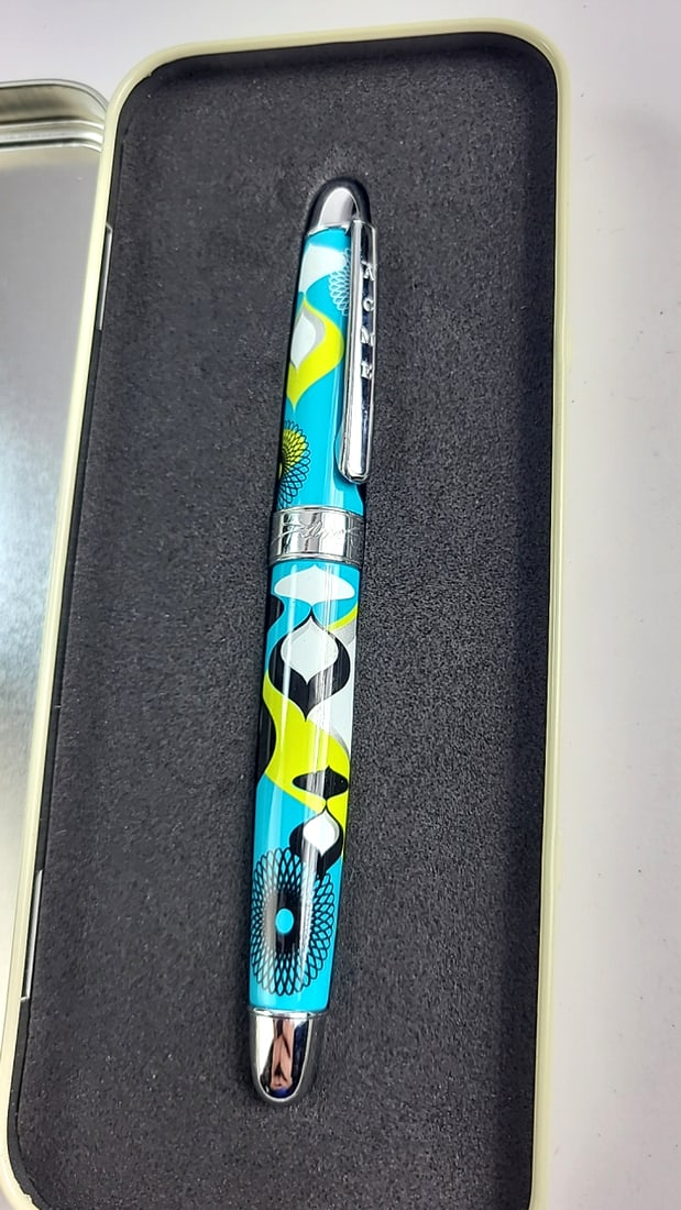 Acme Frank Lloyd Wright Collection Ballpoint Pen with Geometric Pattern in Box (1 of 5)