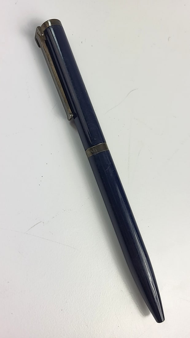 Vintage Tiffany Blue Ballpoint Pen with Clip (1 of 7)