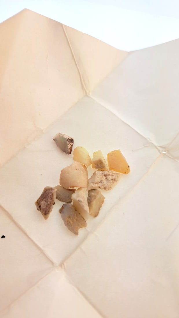 Natural Uncut Opal Gemstone Chips - Multi-Color Rough Stones for Jewelry Making (1 of 4)