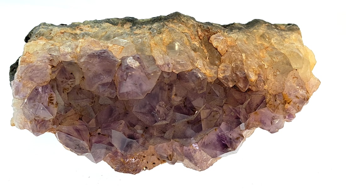Amethyst Crystal Geode Specimen - Natural Purple Gemstone Cluster - Display Mineral (1 of 6)