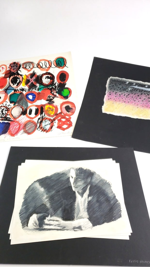 Vintage Amatuer Artist Lot Kristi Palmer JT Brodie More (1 of 7)