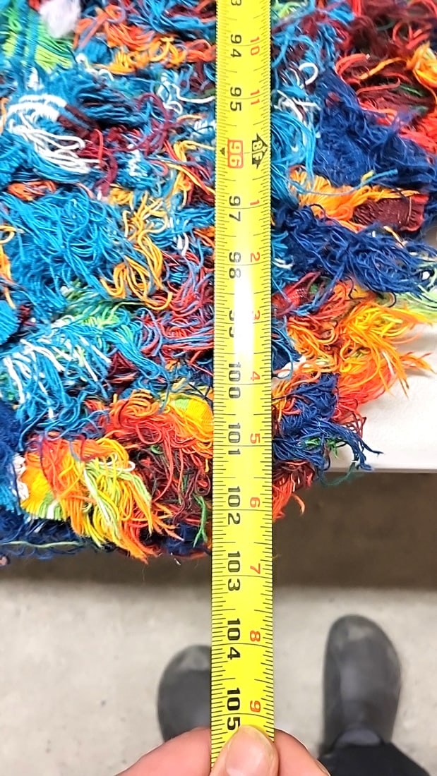 Pendleton Factory Selvage Wool Rug 102" x 36" x 3" - 10