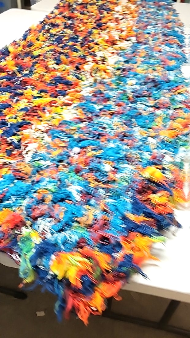 Pendleton Factory Selvage Wool Rug 102" x 36" x 3" - 3