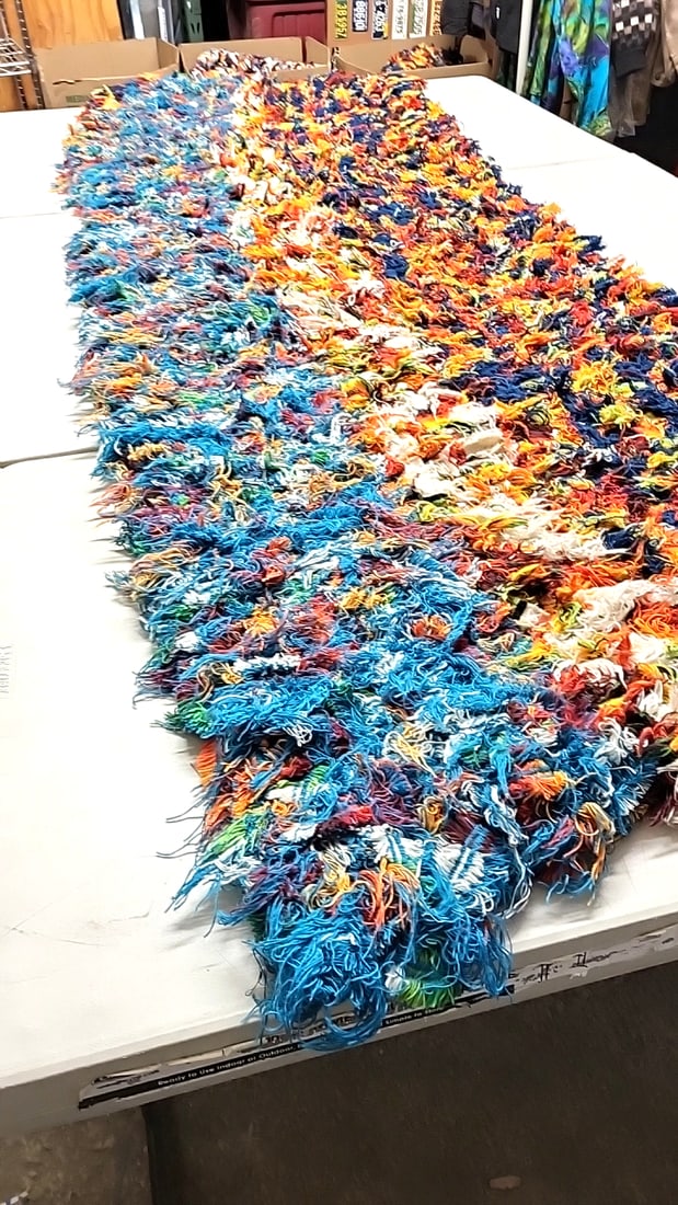 Pendleton Factory Selvage Wool Rug 102" x 36" x 3" - 5