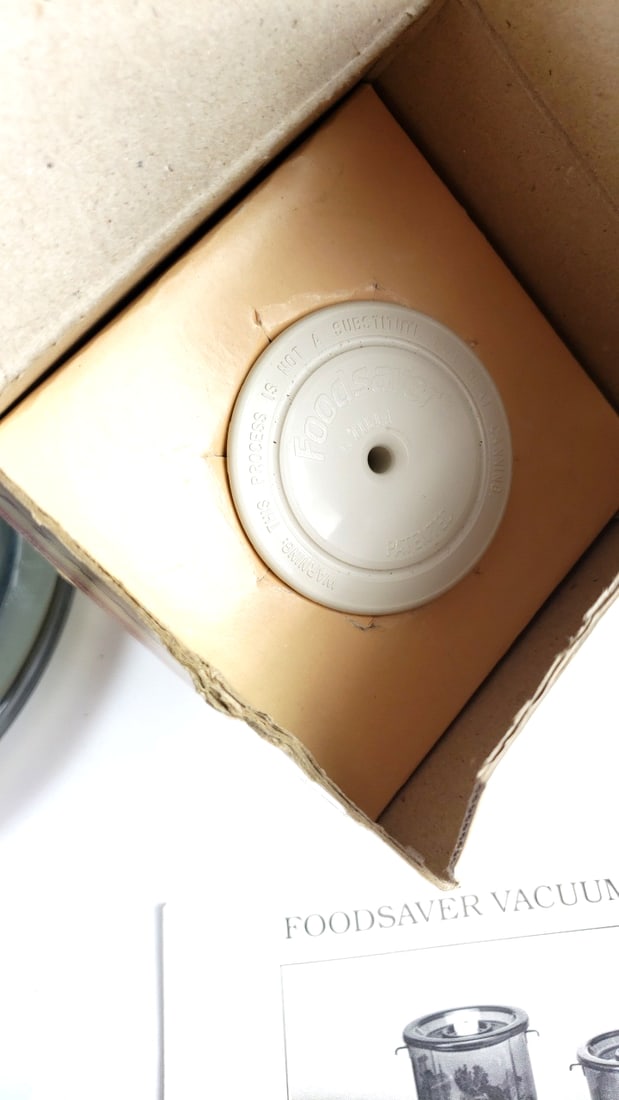 Foodsaver Tilia Vacuum Canisters with Accessories - Smoky Gray - Vacuum Sealer Containers Set - 5