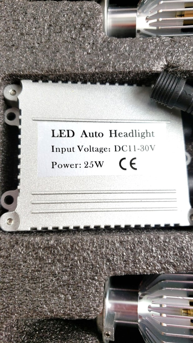 Lot Of 4 H7 LED Auto Headlight Professional Lighting System Super Bright LUMILEDS - 3