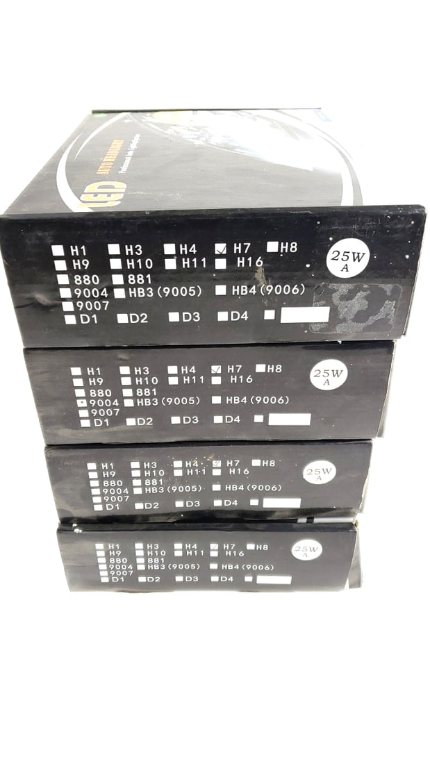Lot Of 4 H7 LED Auto Headlight Professional Lighting System Super Bright LUMILEDS - 6