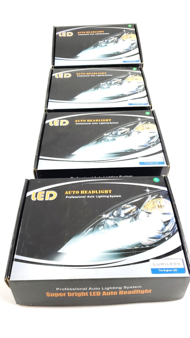 LumiLEDS H11 Auto Headlight LED Super Bright Professional Lighting System: This is a general auction of estate goods. All items as as pictured. Local pick up will be on 3/14 at our warehouse in Sodo (3429 Airport Way S) from 10am-1pm. Items not picked up will be subjec