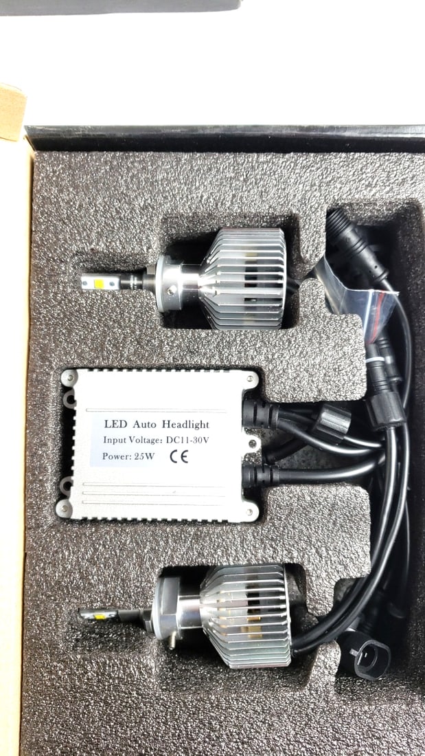 Lof of 6 LED Auto Headlight - #881 Professional Auto Lighting System, Super Bright Lumileds - 4