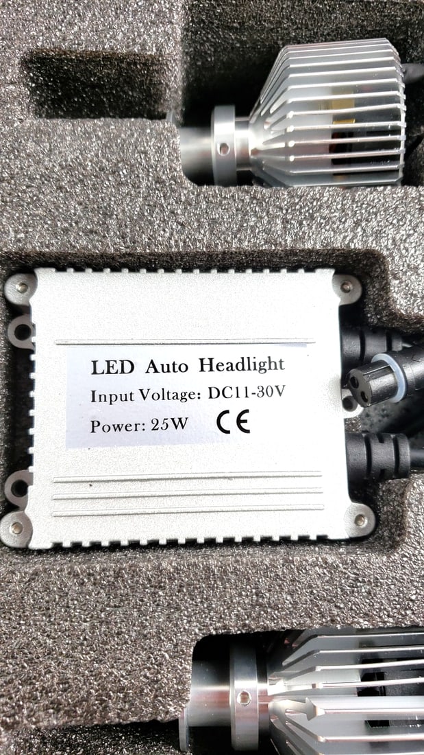 H1 Lot LED Auto Headlight: Professional Super Bright LED Lighting System - 5-Pack - LUMILEDS - 3