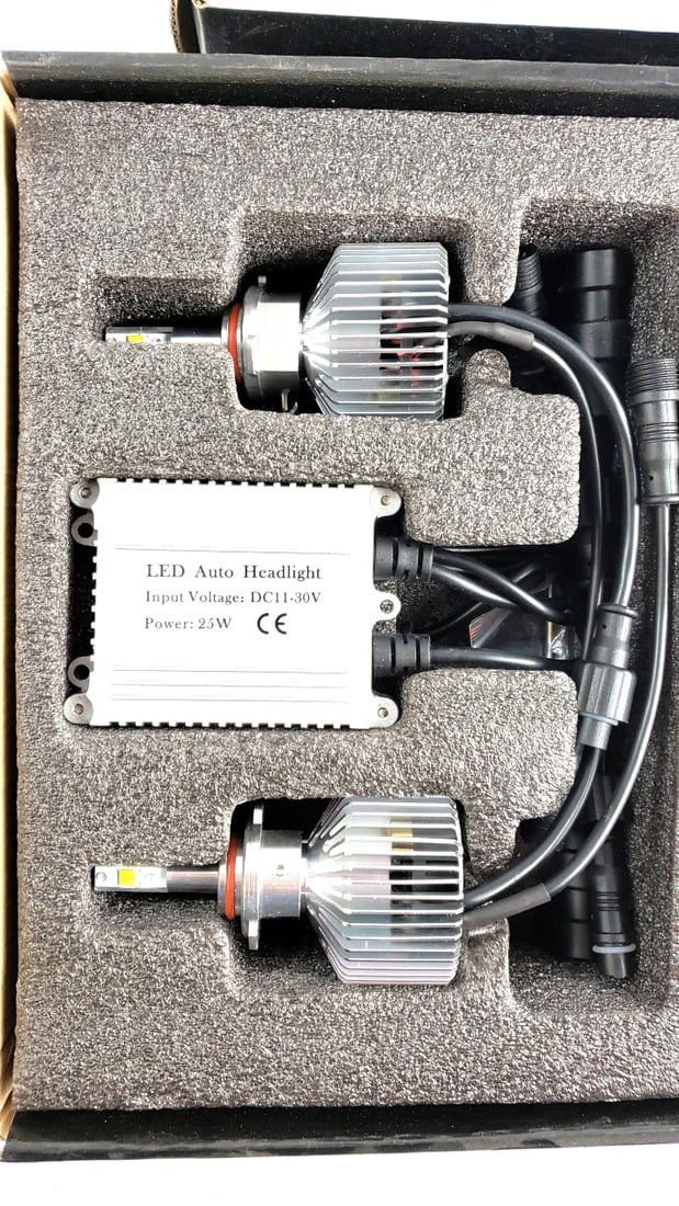 Lot Of 3 HB3 (9005) LED Auto Headlight Lumileds Professional Lighting System Super Bright - 4