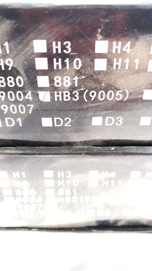 Lot Of 3 HB3 (9005) LED Auto Headlight Lumileds Professional Lighting System Super Bright - 6