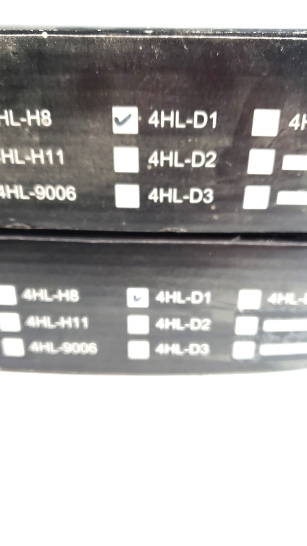 Lot of 2 LED Headlight 3200Lm 4HL-D1 High Power Chip Energy Saving Auto Light Set - 4