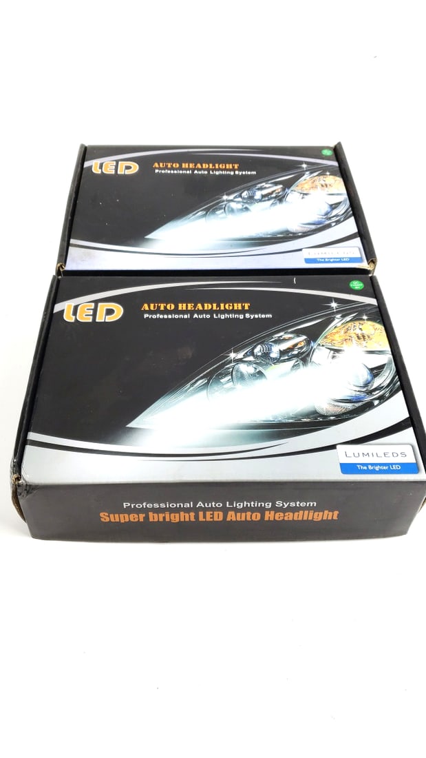 Lot of 2 HB4 (9006) LED Auto Headlight Professional Lighting System Super Bright Lumileds: This is a general auction of estate goods. All items as as pictured. Local pick up will be on 3/14 at our warehouse in Sodo (3429 Airport Way S) from 10am-1pm. Items not picked up will be subjec