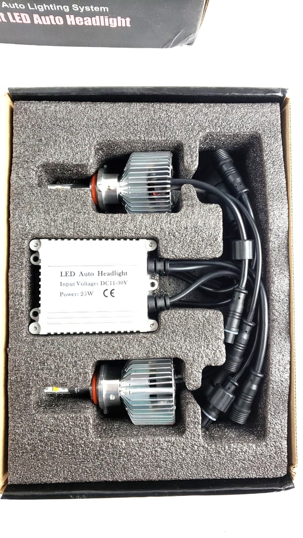 Lot of 2 HB4 (9006) LED Auto Headlight Professional Lighting System Super Bright Lumileds - 2