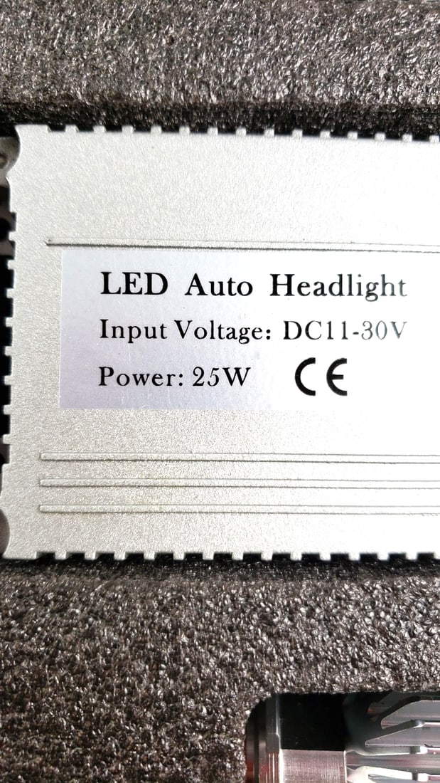 Lot of 2 HB4 (9006) LED Auto Headlight Professional Lighting System Super Bright Lumileds - 3