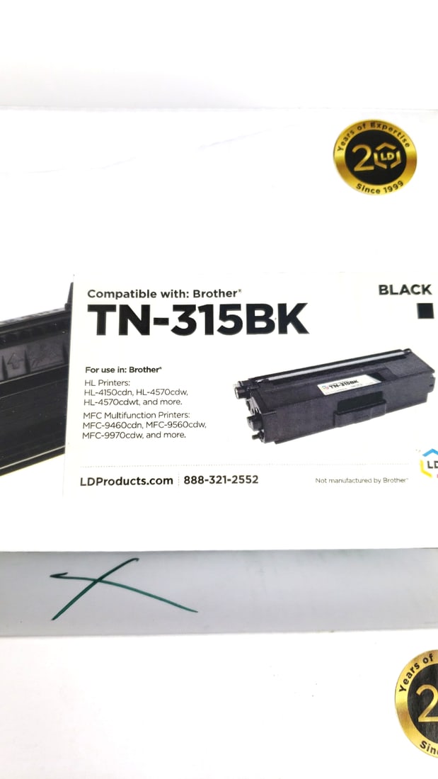 Brother Printer LD Toner Cartridge Set TN-315BK TN-315M TN-315Y TN-315C Black Cyan Magenta Yellow... - 5