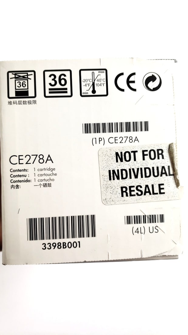 HP LaserJet 78A Black Print Cartridge CE278A for P1566 P1606 Printers - 3
