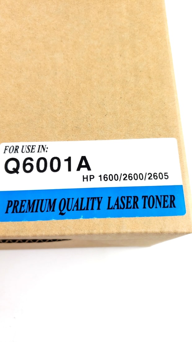 HP Q6001A Premium Quality Laser Toner Cartridge for HP 1600/2600/2605 - 2