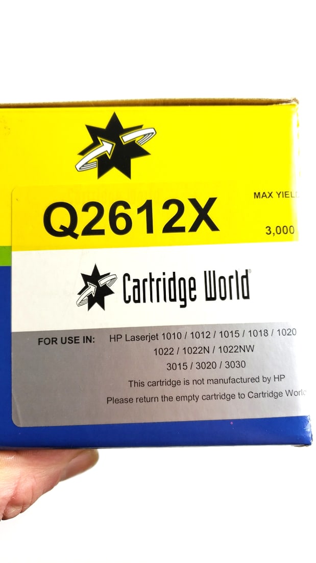 Cartridge World 12X Remanufactured Laser Cartridge for HP LaserJet 1010 1012 1015 1018 1020 - 2