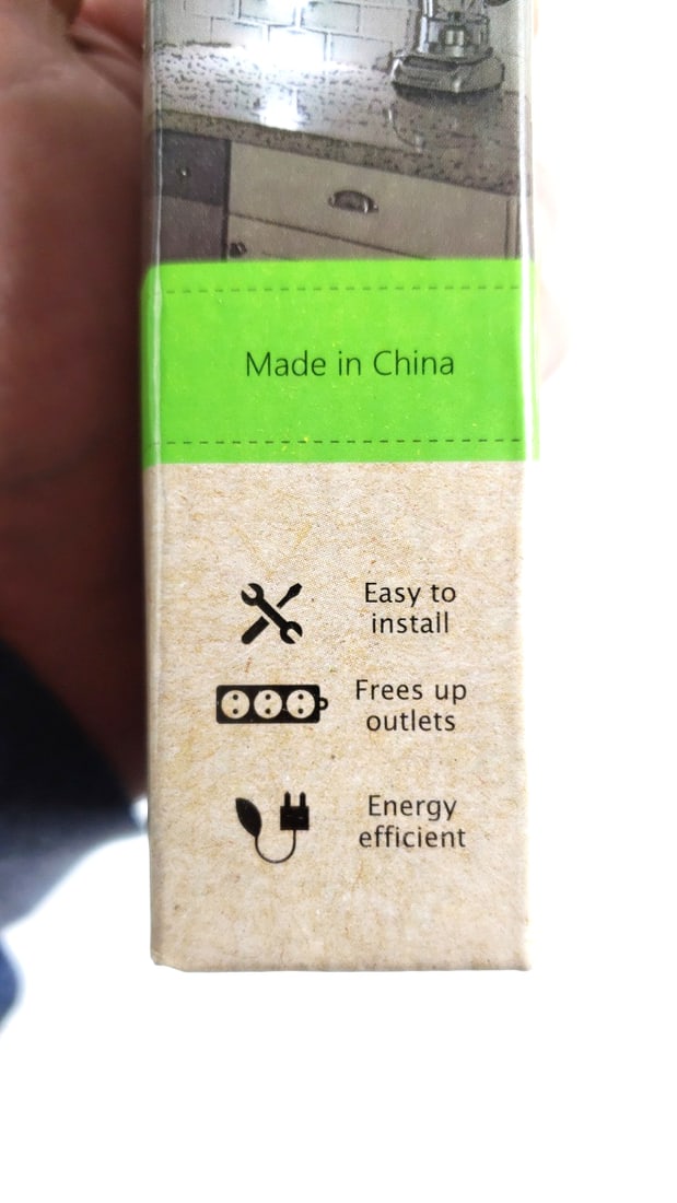 Duplex EcoPowerPlate LED Night Light Sensor Outlet Cover Guide Light Auto Sensing 2 Pack - 3