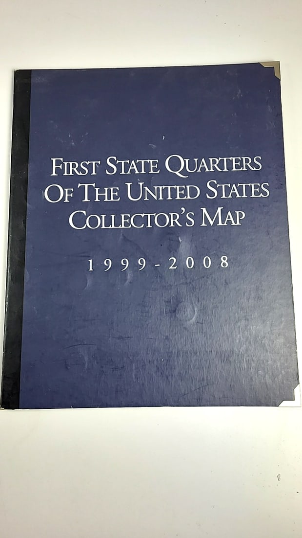First State Quarters of the USA Collectorâ€™s Map 1999-2008 Album (1 of 10)