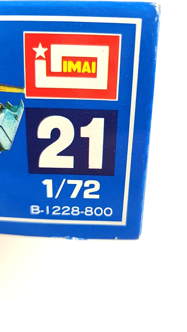 Imai Macross Battroid Gerwalk Valkyrie 1/72 Plastic Model Kit New Japan Retro Blue Box Art - 4