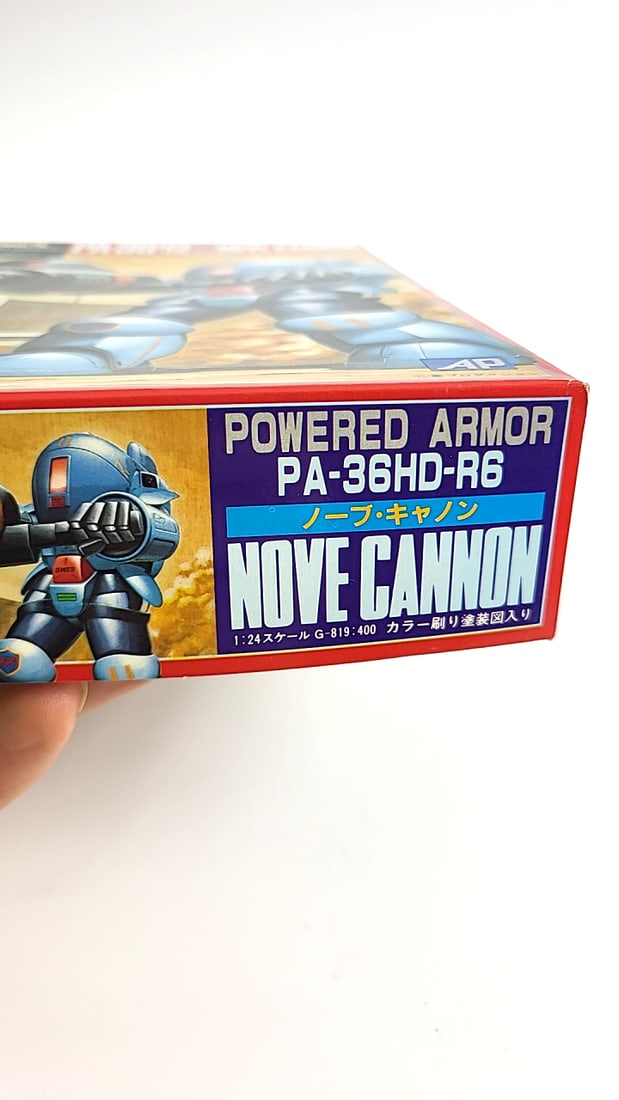 DORVACK PA-36HD-R6 Nove Cannon Model Kit Blue AP Powered Armor Japan Anime Robot NEW - 5