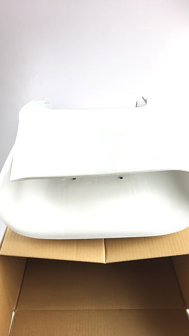 Tempress T4400 FISH-ON! White All Weather Seat Shell w/ Quick Disconnect Mount - 3