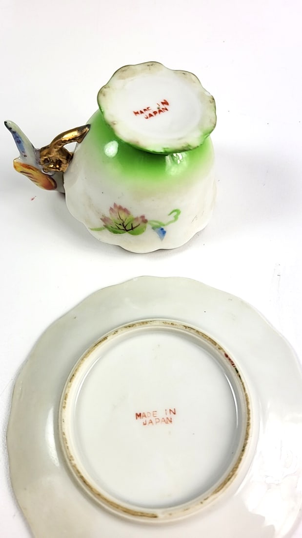 Vintage Knotts Berry Farm & Ghost Town Mini Teacup & Saucer - 4